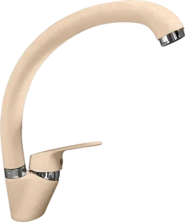 Смеситель для кухни GranFest 3323 песочный